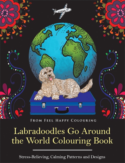 Labradoodle coloring book